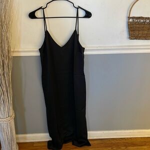 A New Day Black Slip Dress